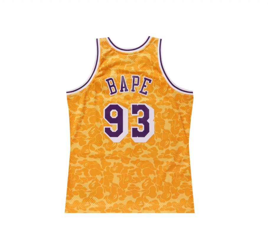 MAILLOT BAPE x LAKERS ABC SWINGMAN